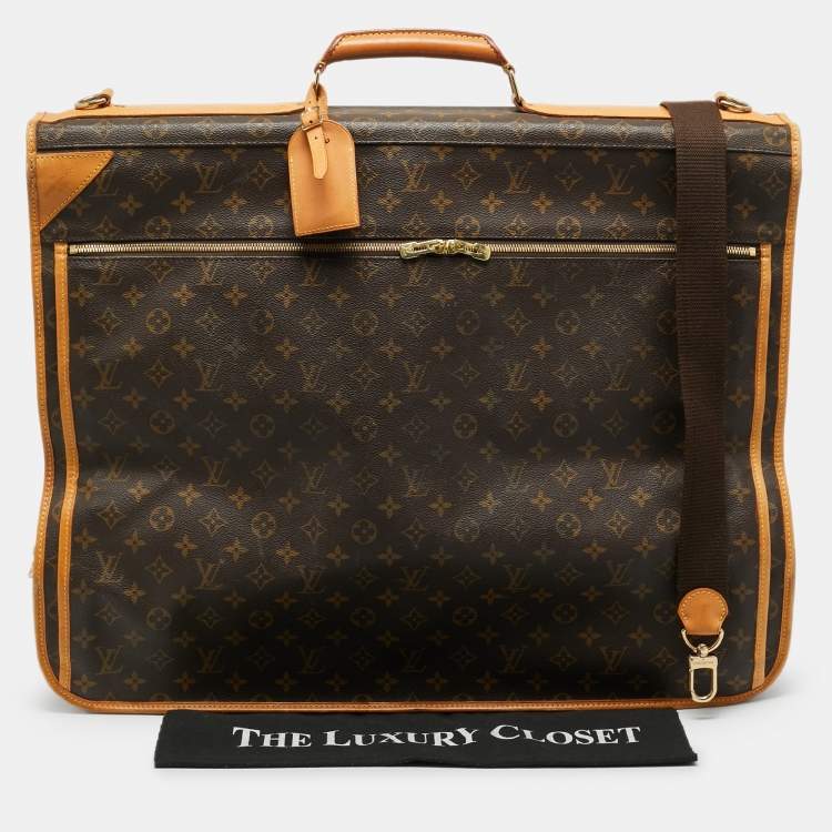 Pre Owned Louis Vuitton Monogram Canvas Garment Cover Bag