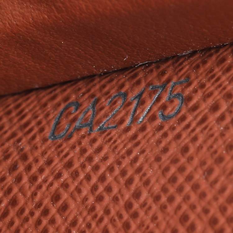 Pre Owned Louis Vuitton Anais Monogram Canvas Trifold Wallet