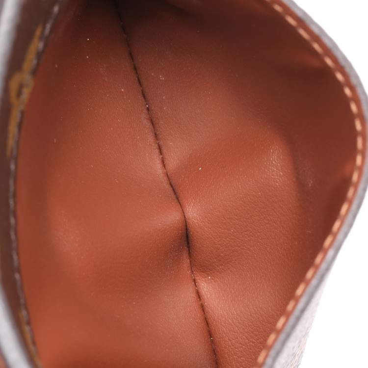 Pre Owned Louis Vuitton Anais Monogram Canvas Trifold Wallet