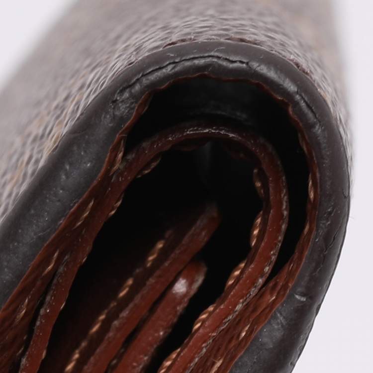 Pre Owned Louis Vuitton Anais Monogram Canvas Trifold Wallet