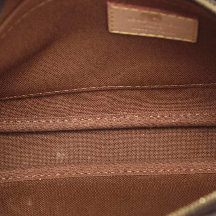 Pre Owned Louis Vuitton Multi Pochette Accessories Brown Monogram Canvas Bag