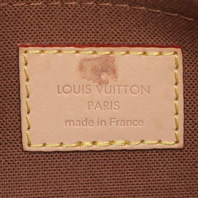 Pre Owned Louis Vuitton Multi Pochette Accessories Brown Monogram Canvas Bag