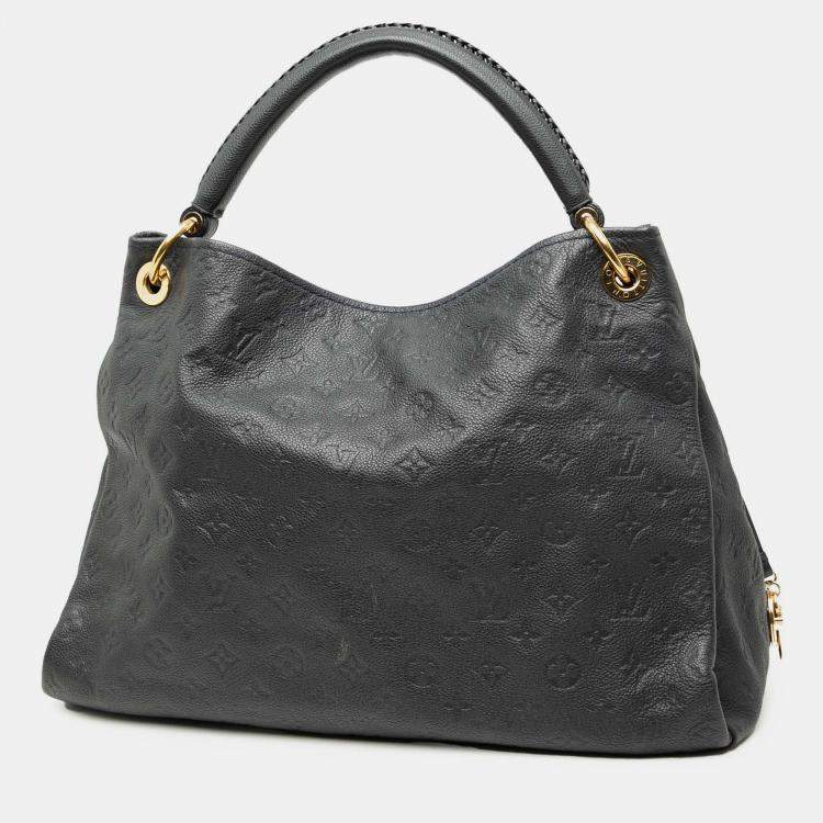 Pre Owned Louis Vuitton Black Monogram Empreinte Artsy MM