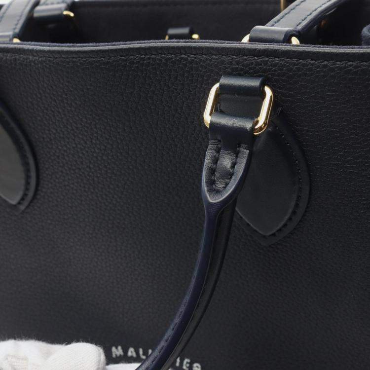 Pre Owned Louis Vuitton On The Go Mm Sailor'S Knot Nautical 1022 Tote Bag Leather Navy