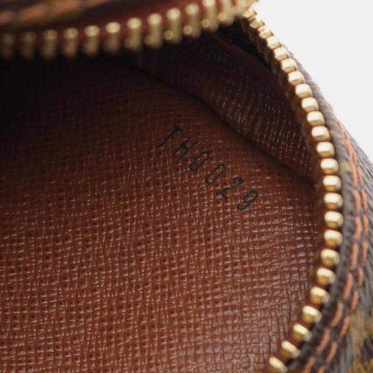 مملوكة مسبقًا Louis Vuitton X Comme Des Garcons Sac De Poche Shoulder Bag Coated Canvas And Leather With Monogram Pattern Brown