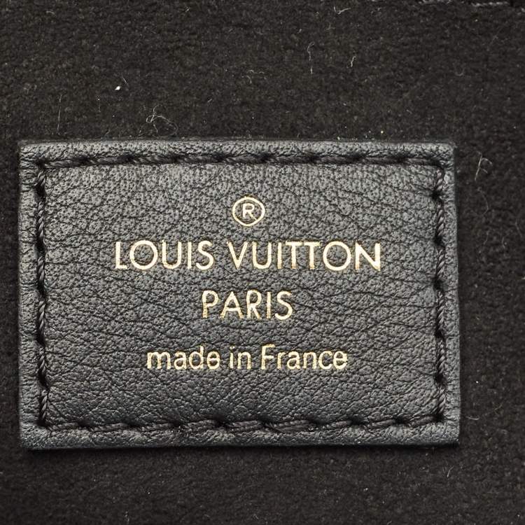 Pre Owned Louis Vuitton Black Monogram Canvas and Leather Locky BB Bag