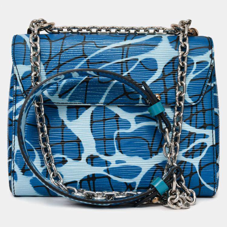مملوكة مسبقًا Louis Vuitton 2015 Aqua Twist PM Chain Bag