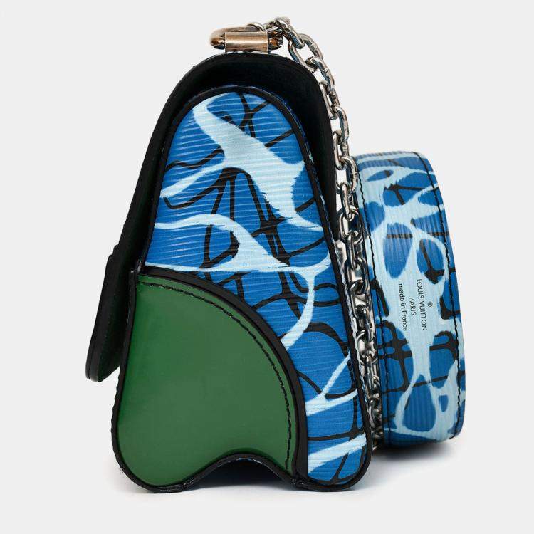 مملوكة مسبقًا Louis Vuitton 2015 Aqua Twist PM Chain Bag