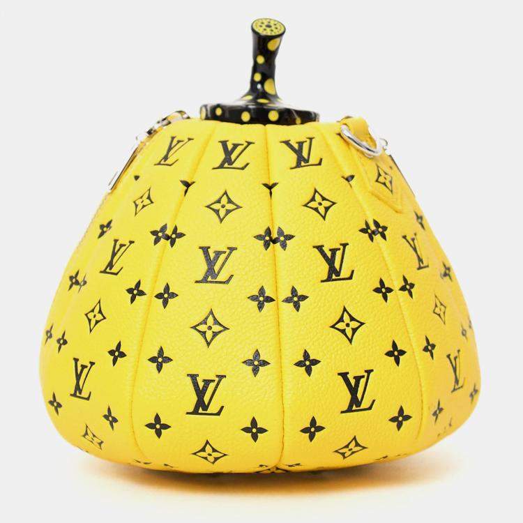 Pre Owned Louis Vuitton x Yayoi Kusama Monogram Pumpkin Shoulder Bag