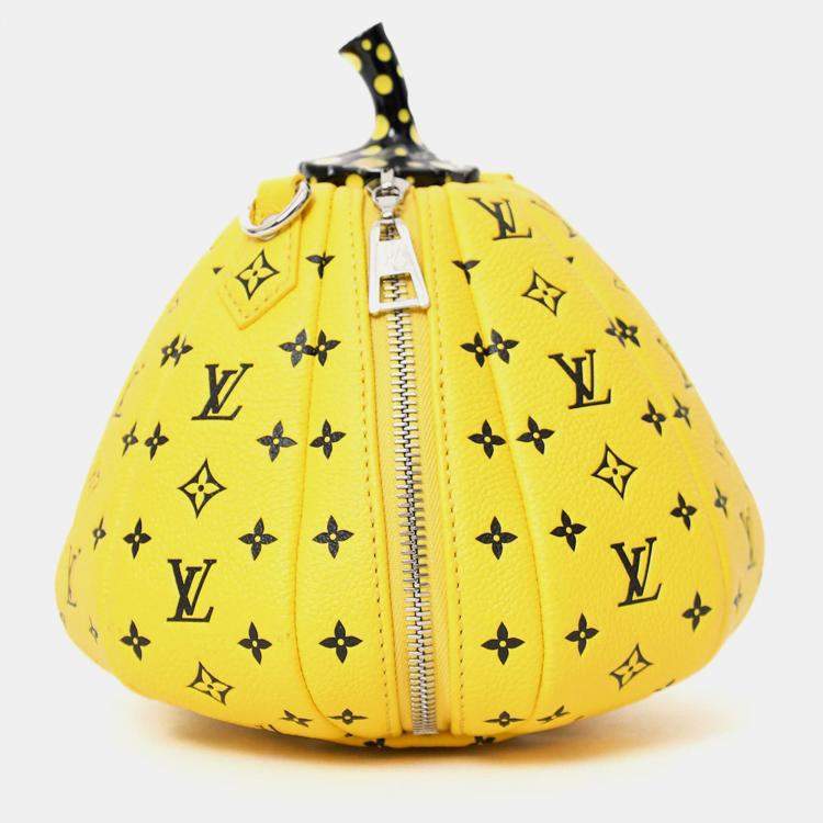 Pre Owned Louis Vuitton x Yayoi Kusama Monogram Pumpkin Shoulder Bag