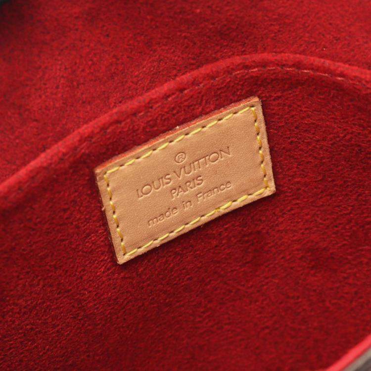 Pre Owned Louis Vuitton Tambourine Brown Monogram Canvas Shoulder Bag