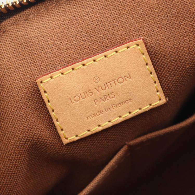 Pre Owned Louis Vuitton Tivoli PM Brown Monogram Canvas Shoulder Bag