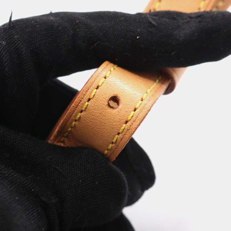 Pre Owned Louis Vuitton Musette Salsa Long Strap Brown Monogram Canvas Shoulder Bag