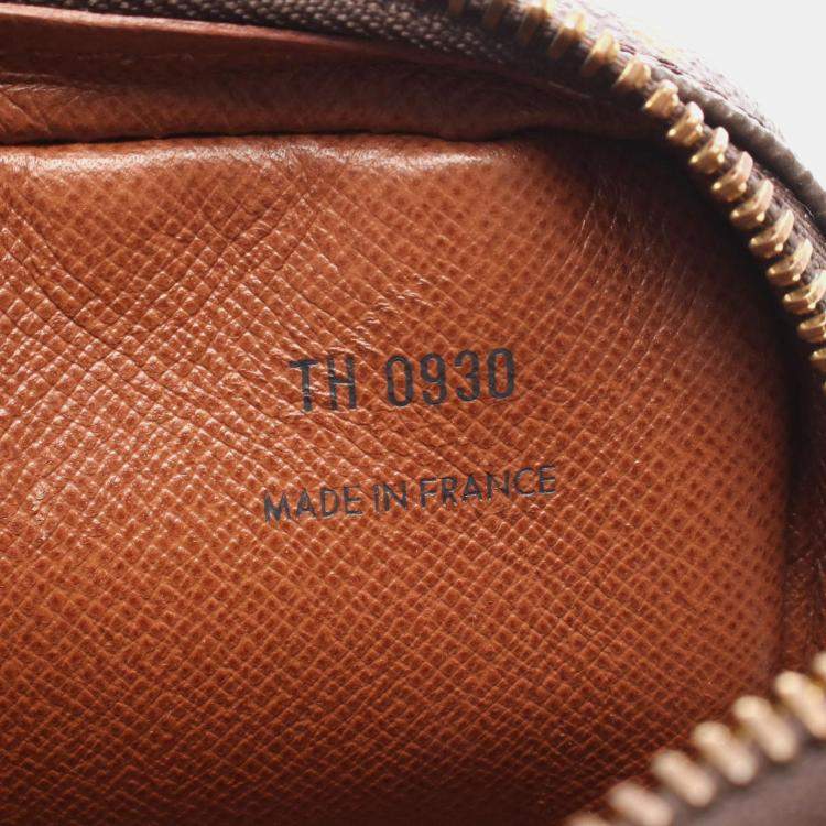 Pre Owned Louis Vuitton Marly Bandouliere Brown Monogram Canvas Shoulder Bag