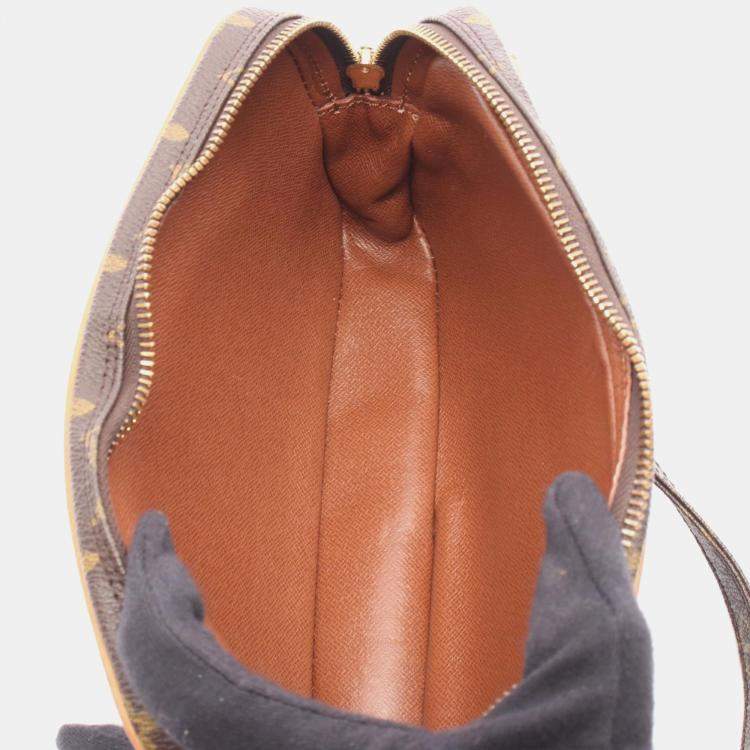 Pre Owned Louis Vuitton Marly Bandouliere Brown Monogram Canvas Shoulder Bag