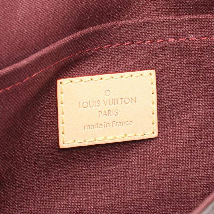 Pre Owned Louis Vuitton Favorite PM Brown Monogram Canvas Shoulder Bag