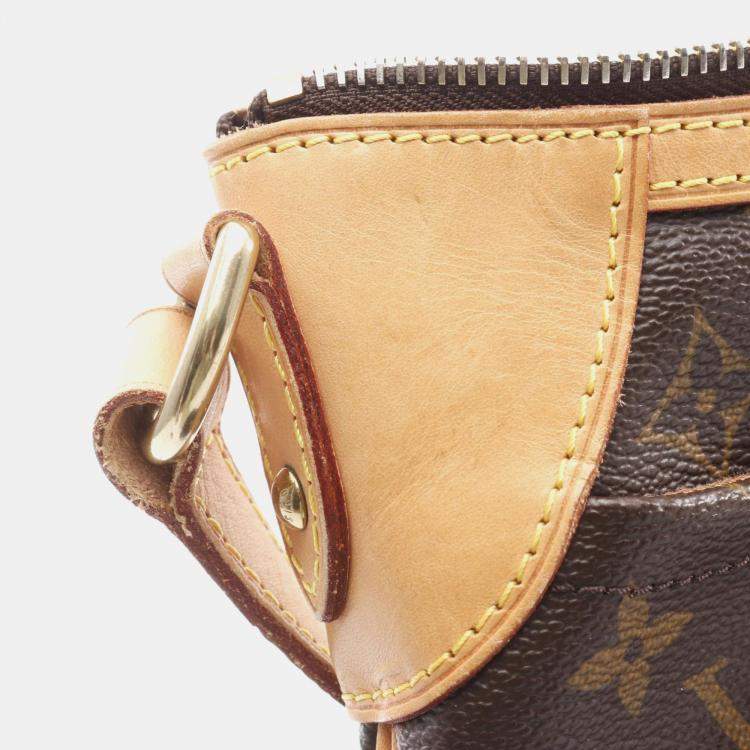 Pre Owned Louis Vuitton Odeon PM Brown Monogram Canvas Shoulder Bag