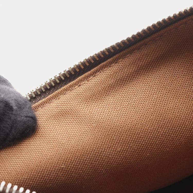 Pre Owned Louis Vuitton Odeon PM Brown Monogram Canvas Shoulder Bag