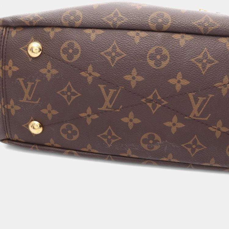 مملوكة مسبقًا Louis Vuitton Pallas Brown Monogram Canvas Shoulder Bag