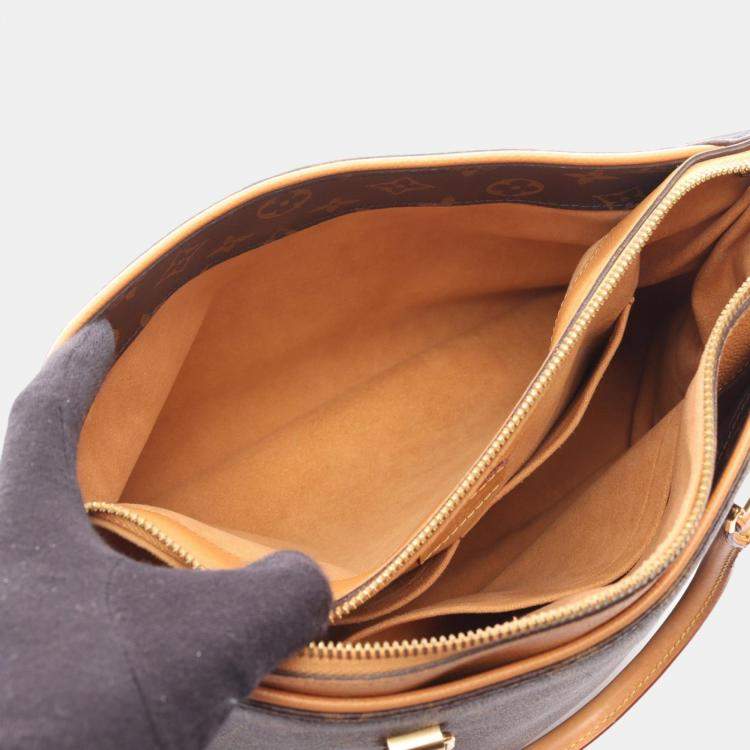 مملوكة مسبقًا Louis Vuitton Pallas Brown Monogram Canvas Shoulder Bag