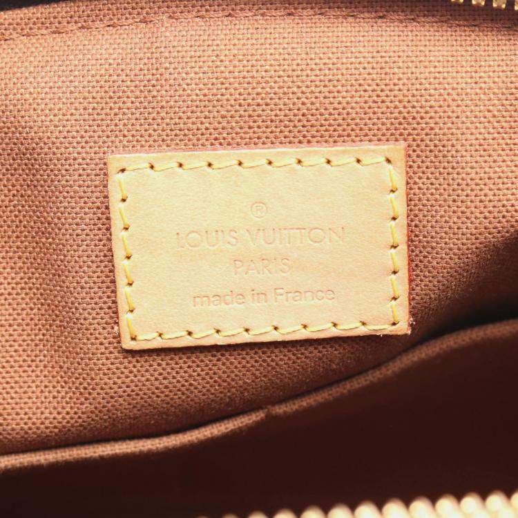 Pre Owned Louis Vuitton Tivoli PM Brown Monogram Canvas Shoulder Bag