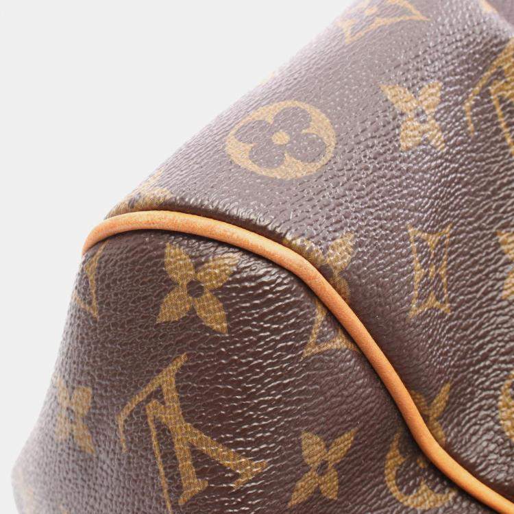 Pre Owned Louis Vuitton Tivoli PM Brown Monogram Canvas Shoulder Bag