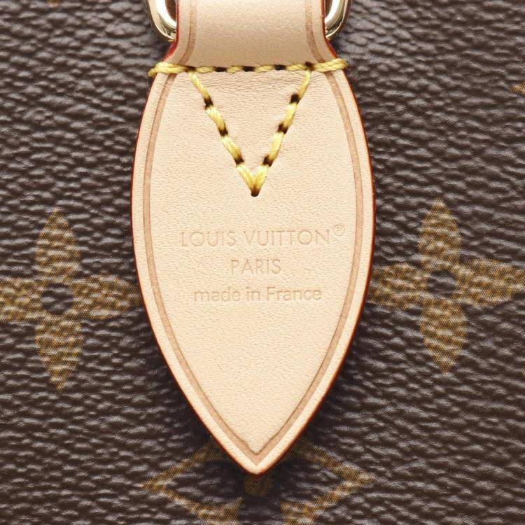 Pre Owned Louis Vuitton Speedy Bandouliere 20 Brown Monogram Canvas Crossbody Bag