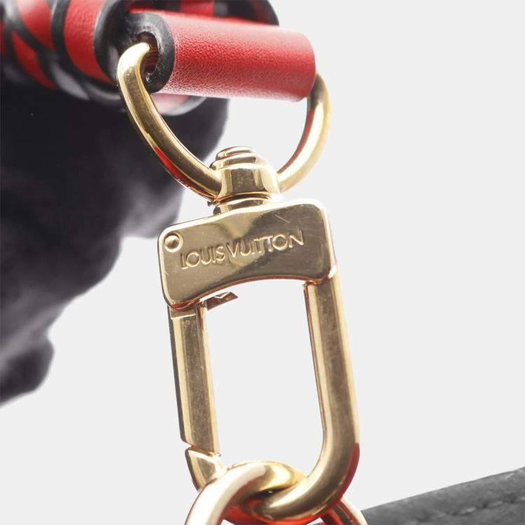 Pre Owned Louis Vuitton Neo Noe Coquelicot Monogram Canvas Shoulder Bag