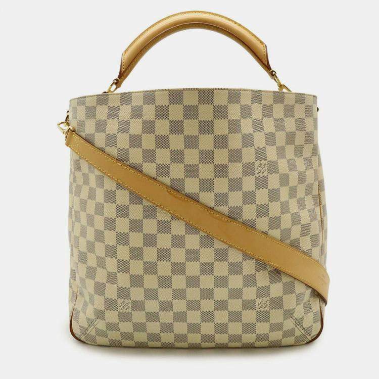 Pre Owned Louis Vuitton Damier Azur Sophie Shoulder Bag