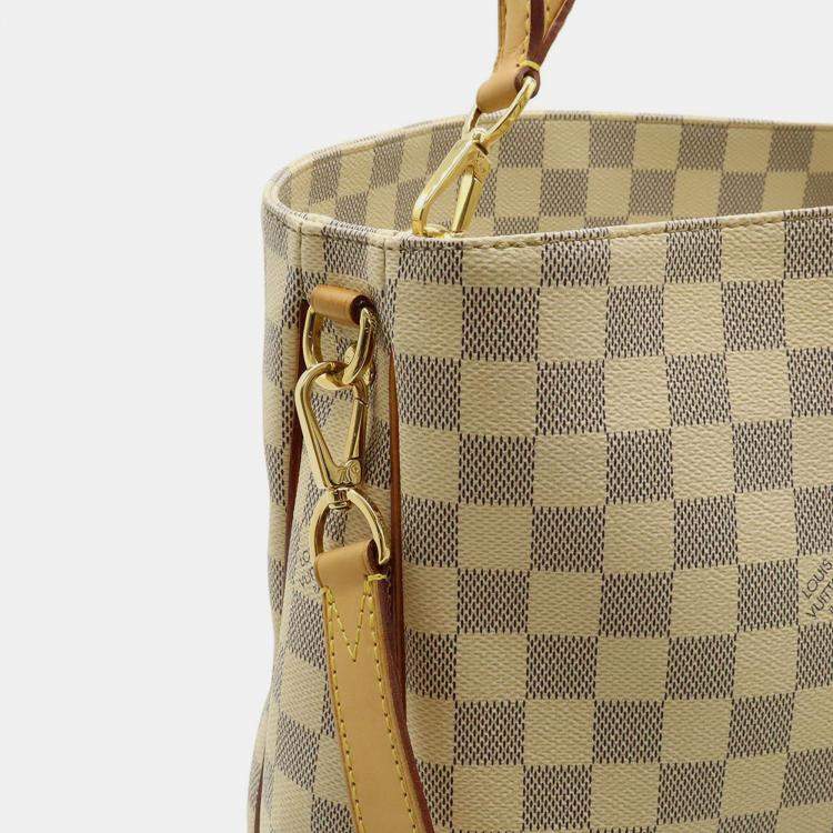 Pre Owned Louis Vuitton Damier Azur Sophie Shoulder Bag