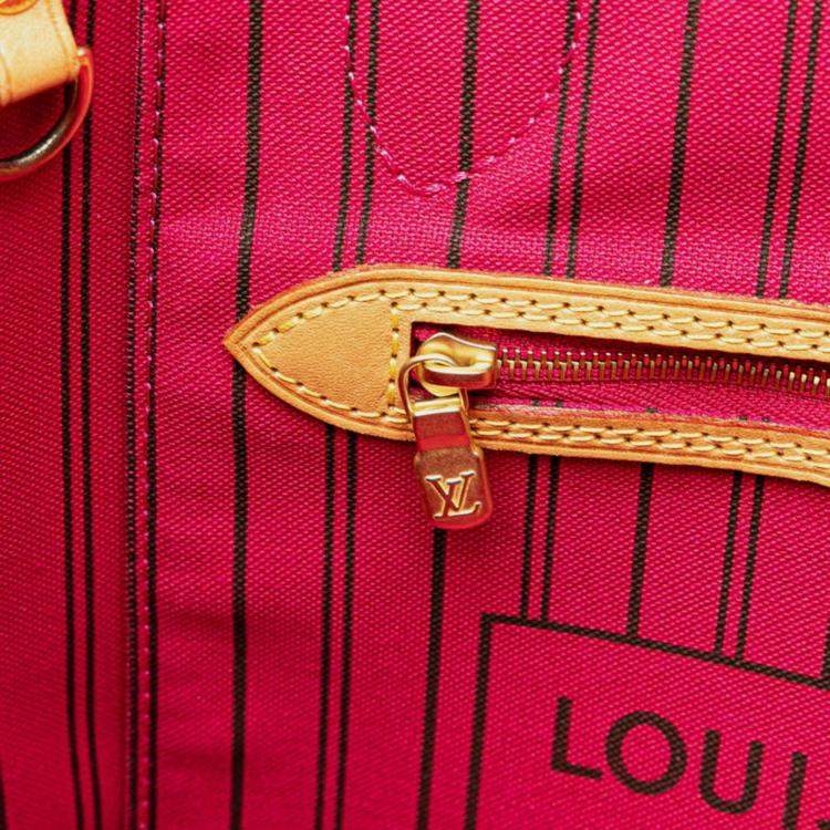 Pre Owned Louis Vuitton Monogram Neverfull Pm Handbag Tote Bag Brown Pvc Leather