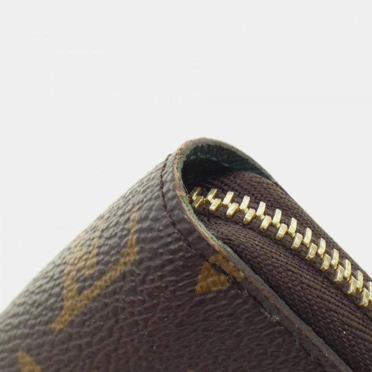 Pre Owned Louis Vuitton Monogram Animogram Zippy Wallet