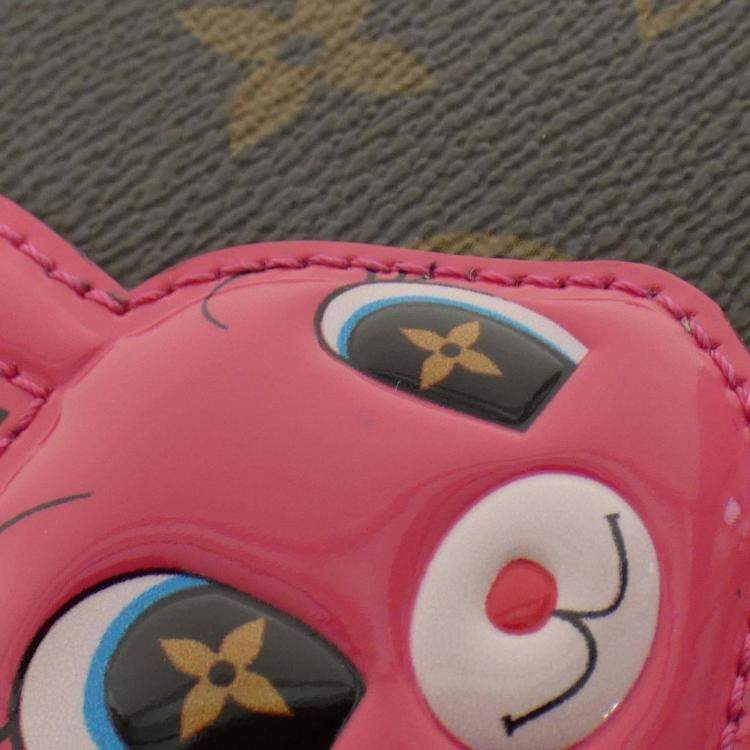 Pre Owned Louis Vuitton Monogram Animogram Zippy Wallet