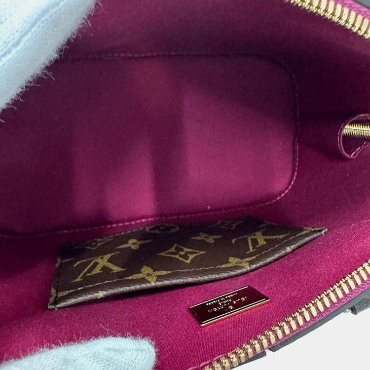 Pre Owned Louis Vuitton Vernis Alma Bb Miroir Magenta Handbag/Shoulder Bag