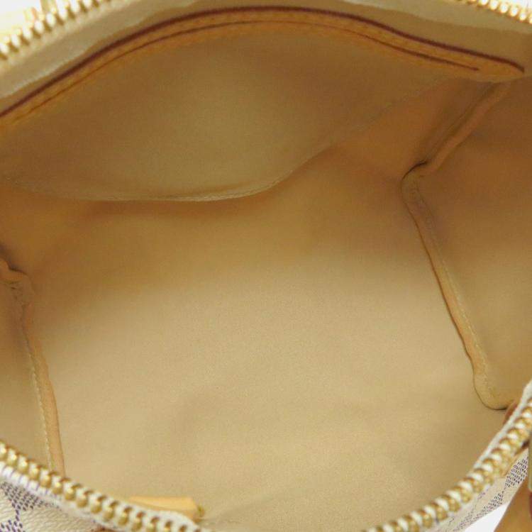 Pre Owned Louis Vuitton Speedy 25 Boston Bag Damier Canvas