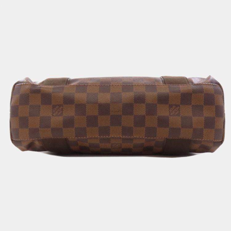 Pre Owned Louis Vuitton Cabas Bobur Handbag Damier Canvas