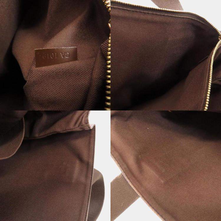 Pre Owned Louis Vuitton Cabas Bobur Handbag Damier Canvas