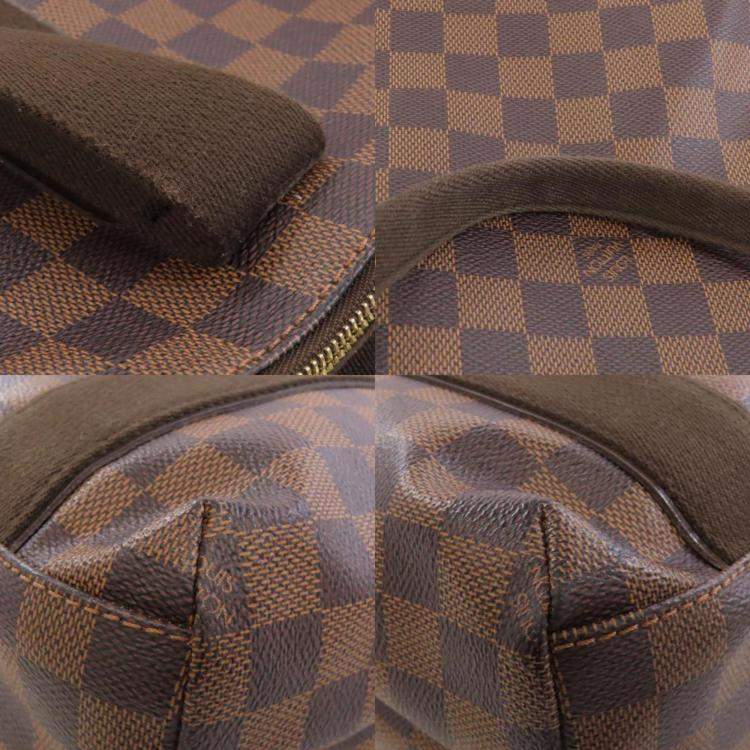 Pre Owned Louis Vuitton Cabas Bobur Handbag Damier Canvas