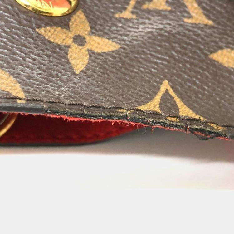 مملوكة مسبقًا Louis Vuitton Monogram Neonoe Shoulder Bag In Canvas Coquelicot Brown