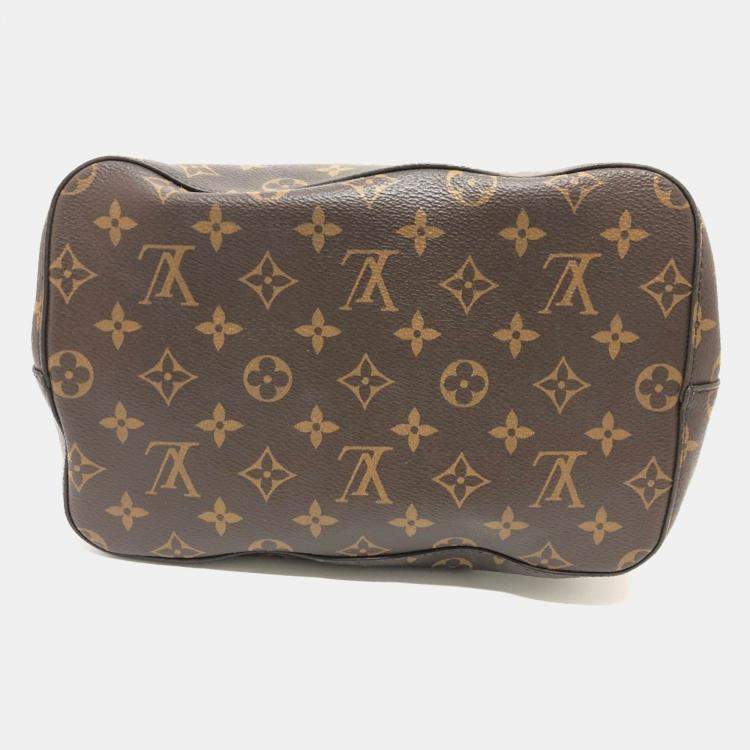 مملوكة مسبقًا Louis Vuitton Monogram Neonoe Shoulder Bag In Canvas Coquelicot Brown