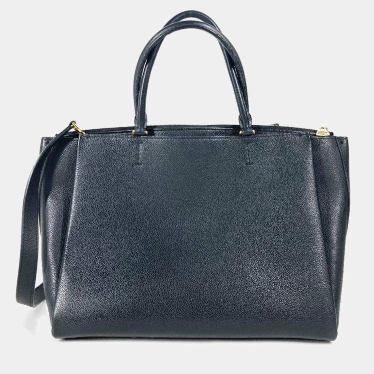 Pre Owned Louis Vuitton Rock Meat Bag With Tassel Shoulder Tote Crossbody Handbag Leather Noir Black