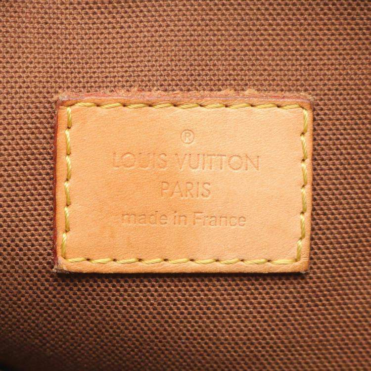 مملوكة مسبقًا Louis Vuitton Odeon Mm Shoulder Bag Coated Canvas Leather Monogram Brown