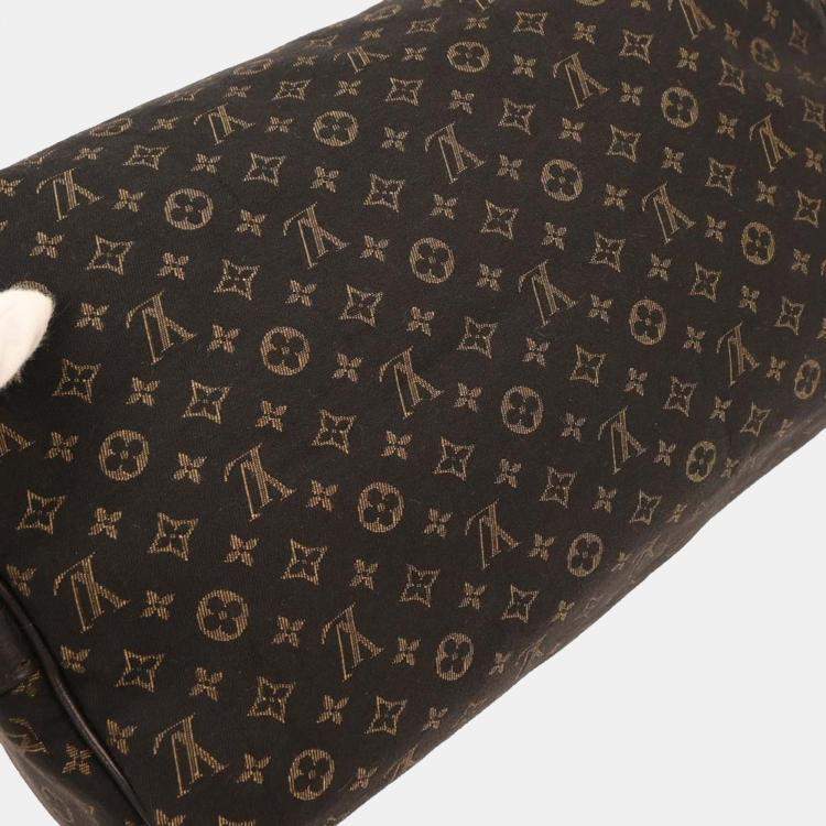 Pre Owned Louis Vuitton Brown Monogram Idylle Speedy Bandouliere 30