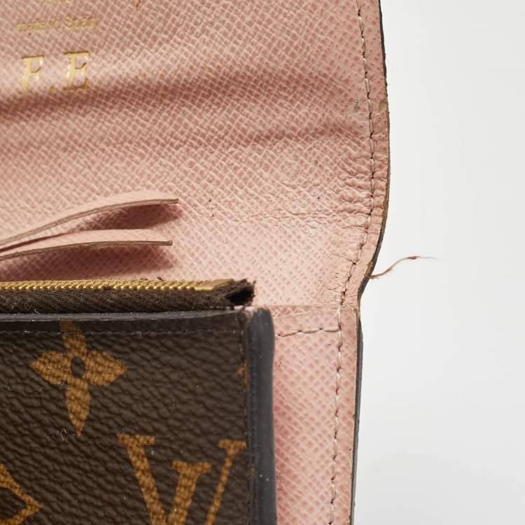مملوكة مسبقًا Louis Vuitton Rose Ballerine Monogram Canvas Rosalie Coin Purse