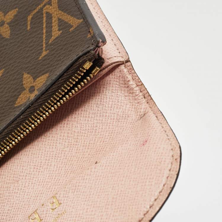 مملوكة مسبقًا Louis Vuitton Rose Ballerine Monogram Canvas Rosalie Coin Purse