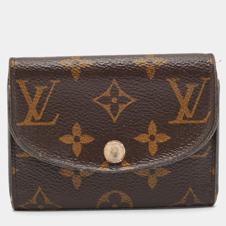 مملوكة مسبقًا Louis Vuitton Rose Ballerine Monogram Canvas Rosalie Coin Purse