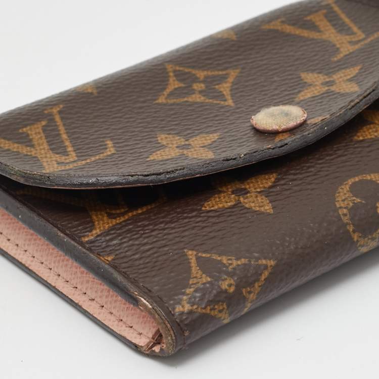 مملوكة مسبقًا Louis Vuitton Rose Ballerine Monogram Canvas Rosalie Coin Purse