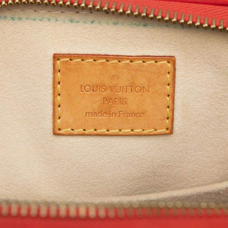 Pre Owned Louis Vuitton Red Epi Doc BB