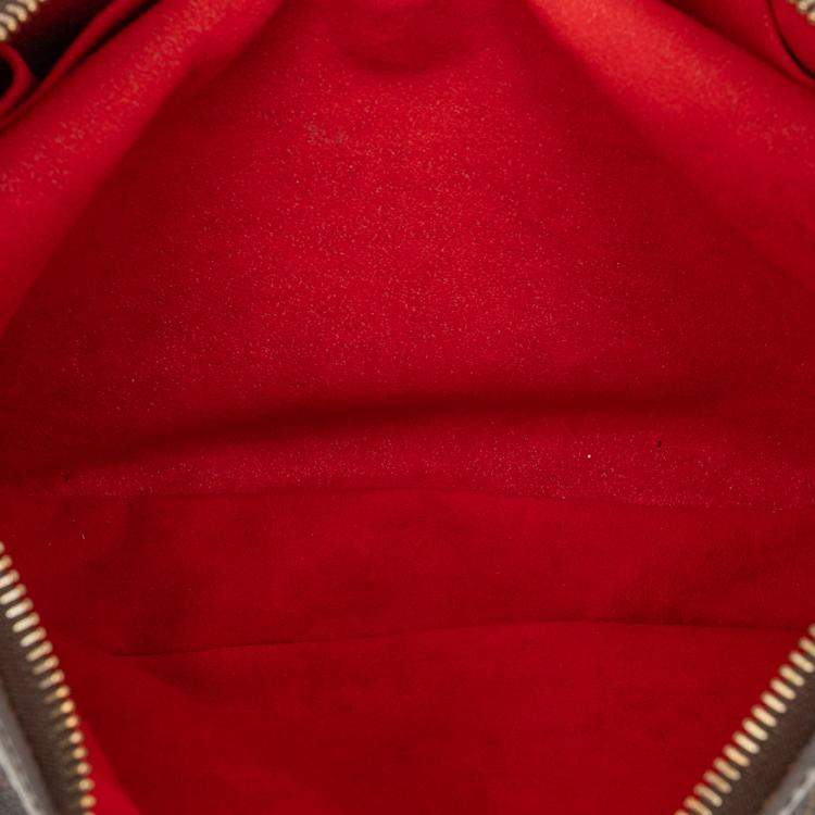 Pre Owned Louis Vuitton Brown Damier Ebene Highbury