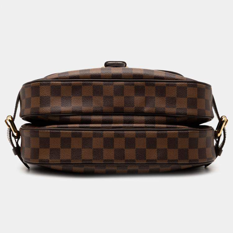 Pre Owned Louis Vuitton Brown Damier Ebene Highbury